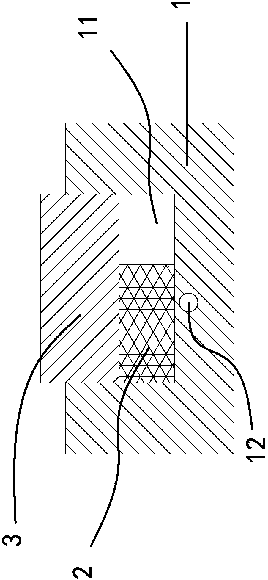 Positioning pin with improved structure