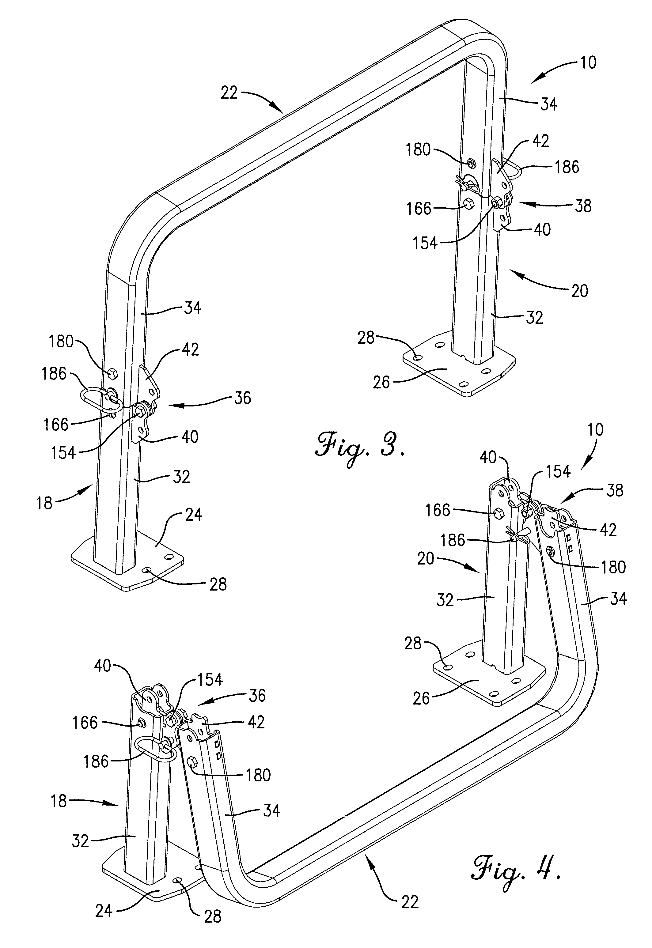 Folding Roll-Over Protective Structure