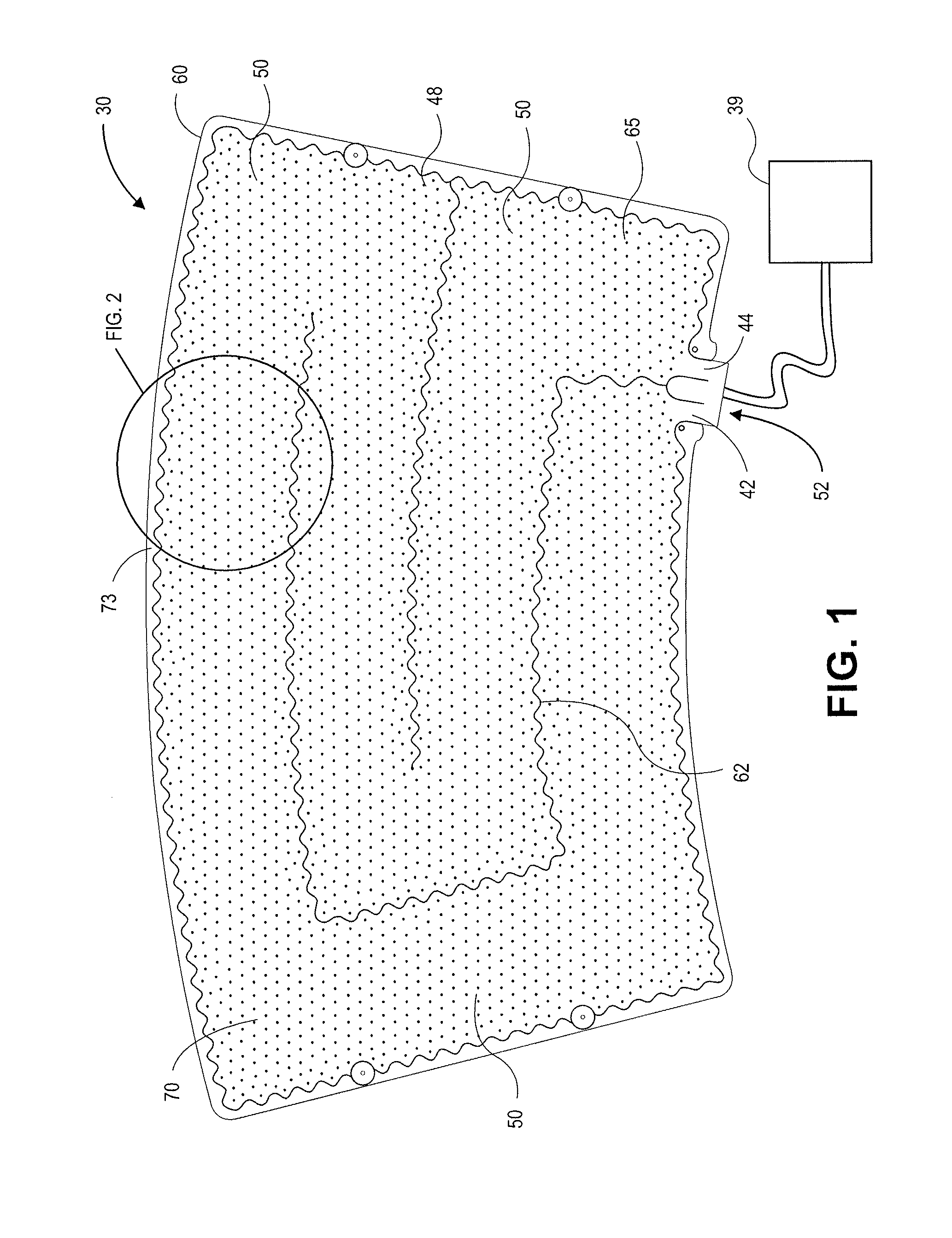 Reinforced therapeutic wrap and method