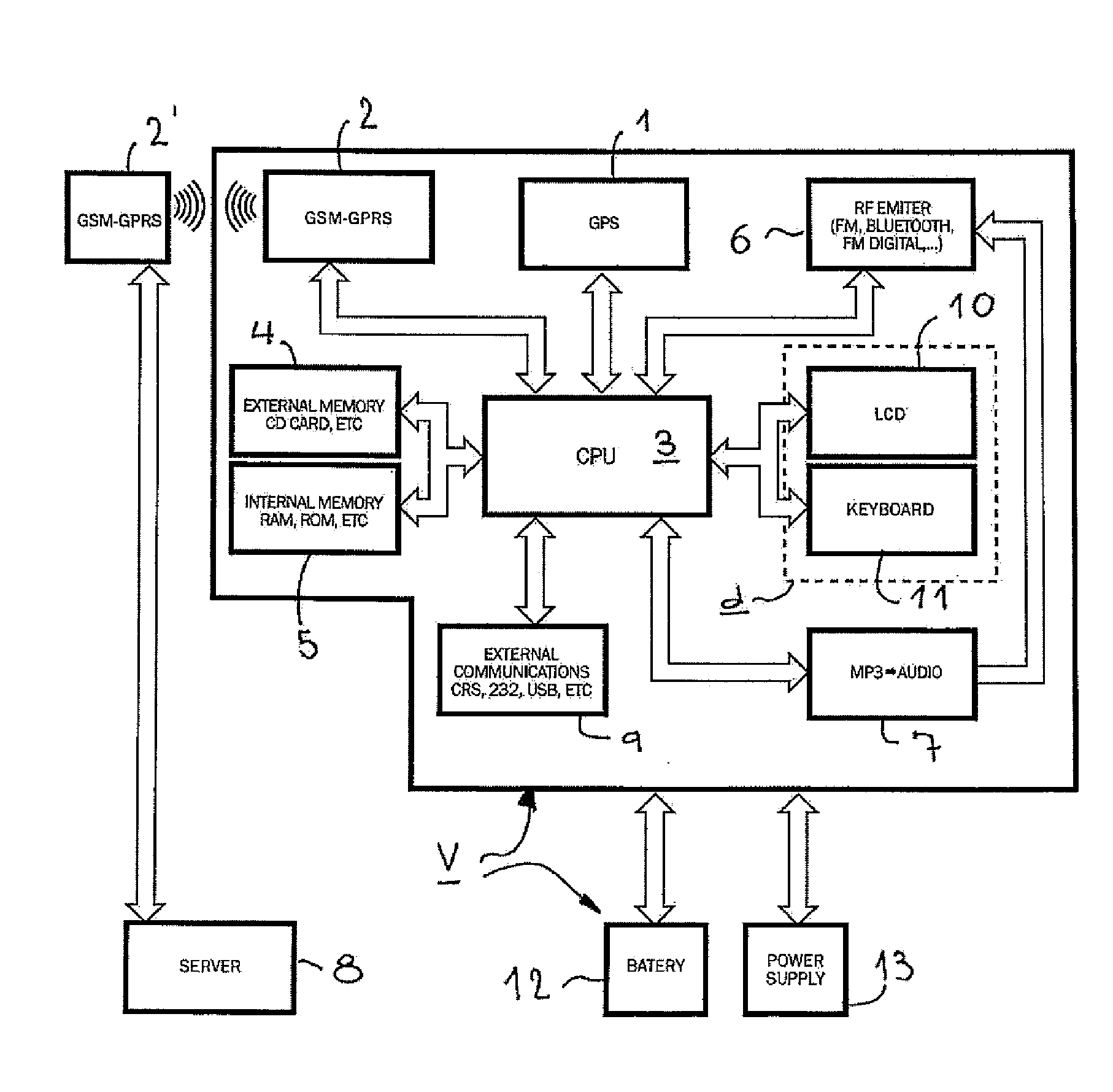 System for broadcasting local information