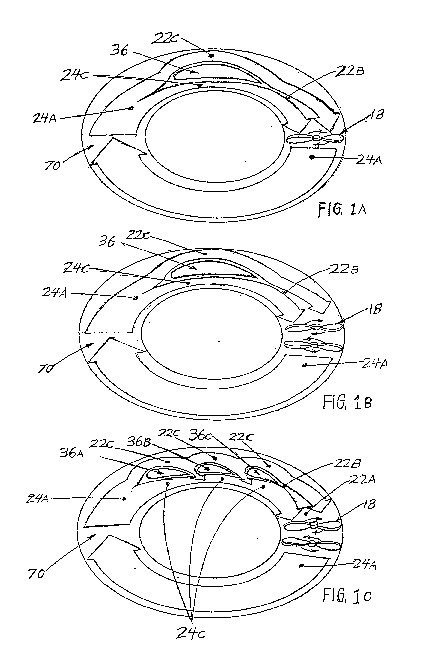 Roadable aircraft boat that flies in a wind of its own making