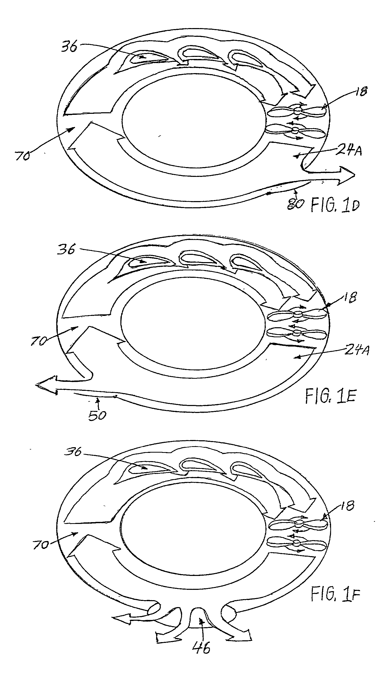 Roadable aircraft boat that flies in a wind of its own making