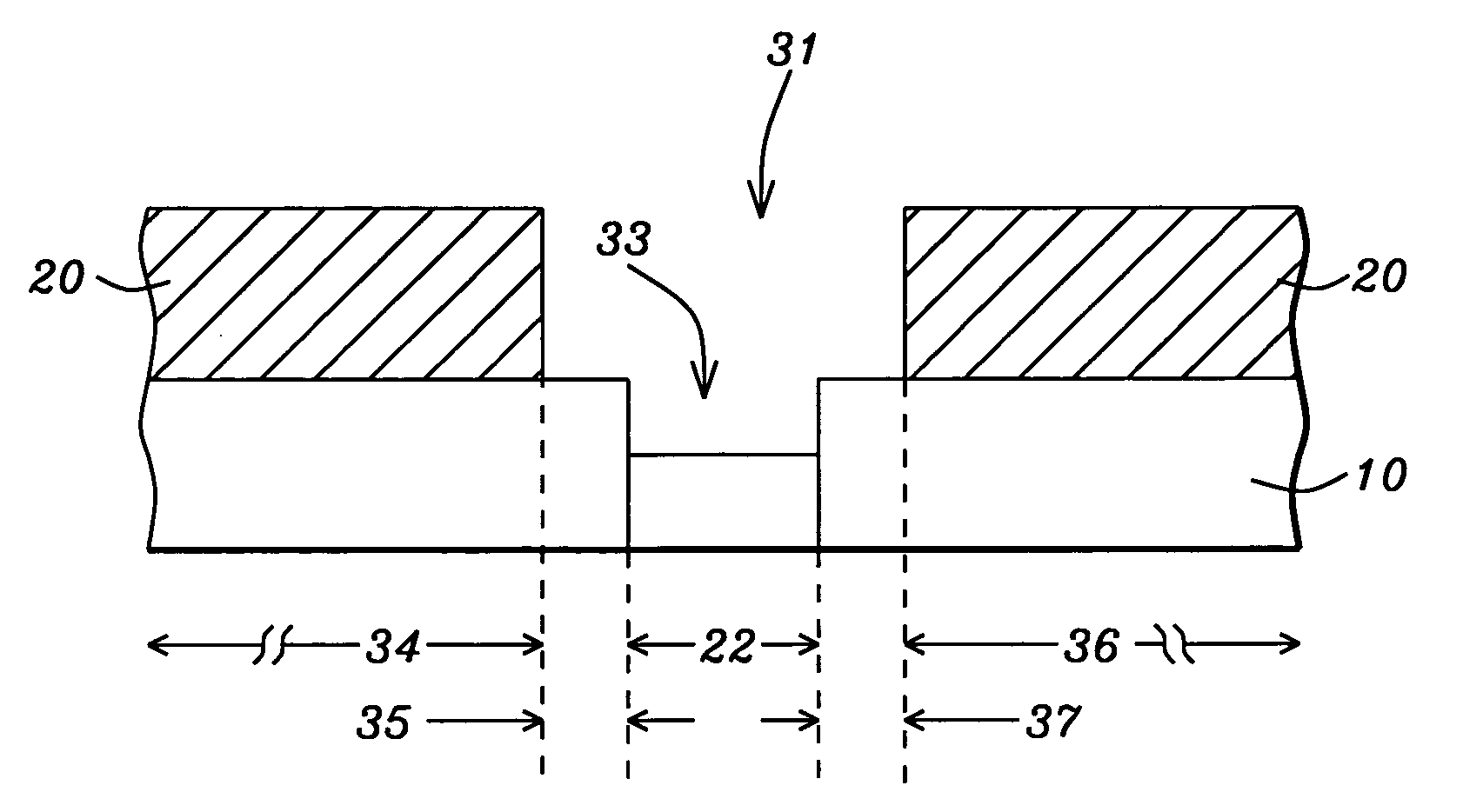 Single trench repair method with etched quartz for attenuated phase shifting mask