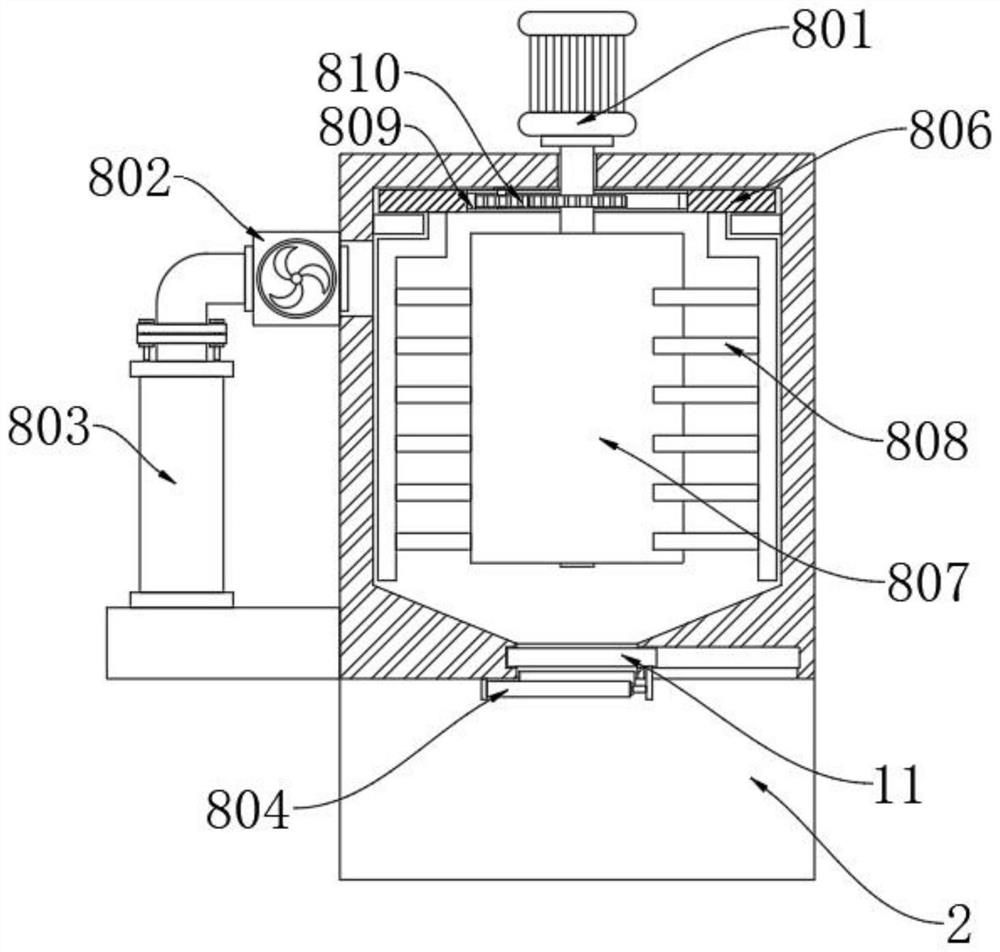 High-efficiency metal manganese powder ball mill