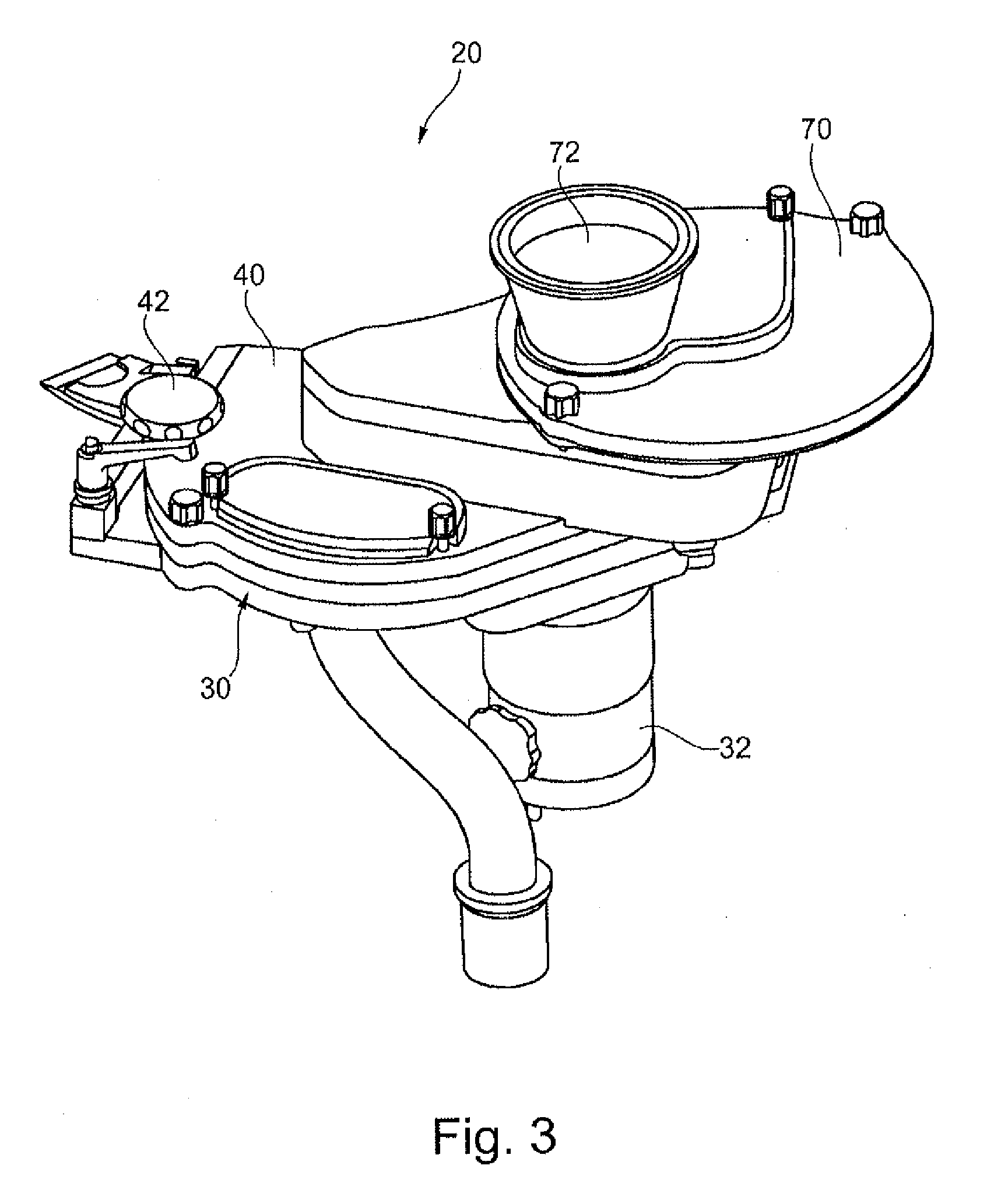 Material supply for a tablet pressing machine, a tablet pressing machine and a cleaning method for a tablet pressing machine