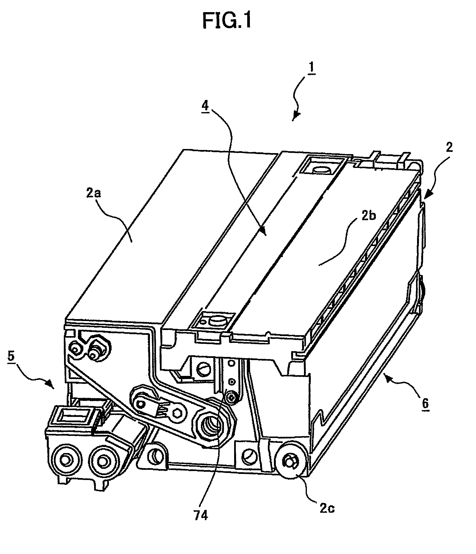 Process cartridge including at least one replaceable member and image forming apparatus