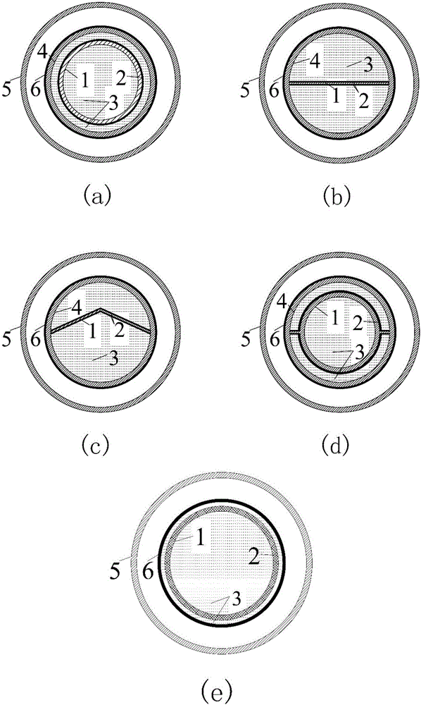 Novel solar heat collection pipe with built-in heat absorber