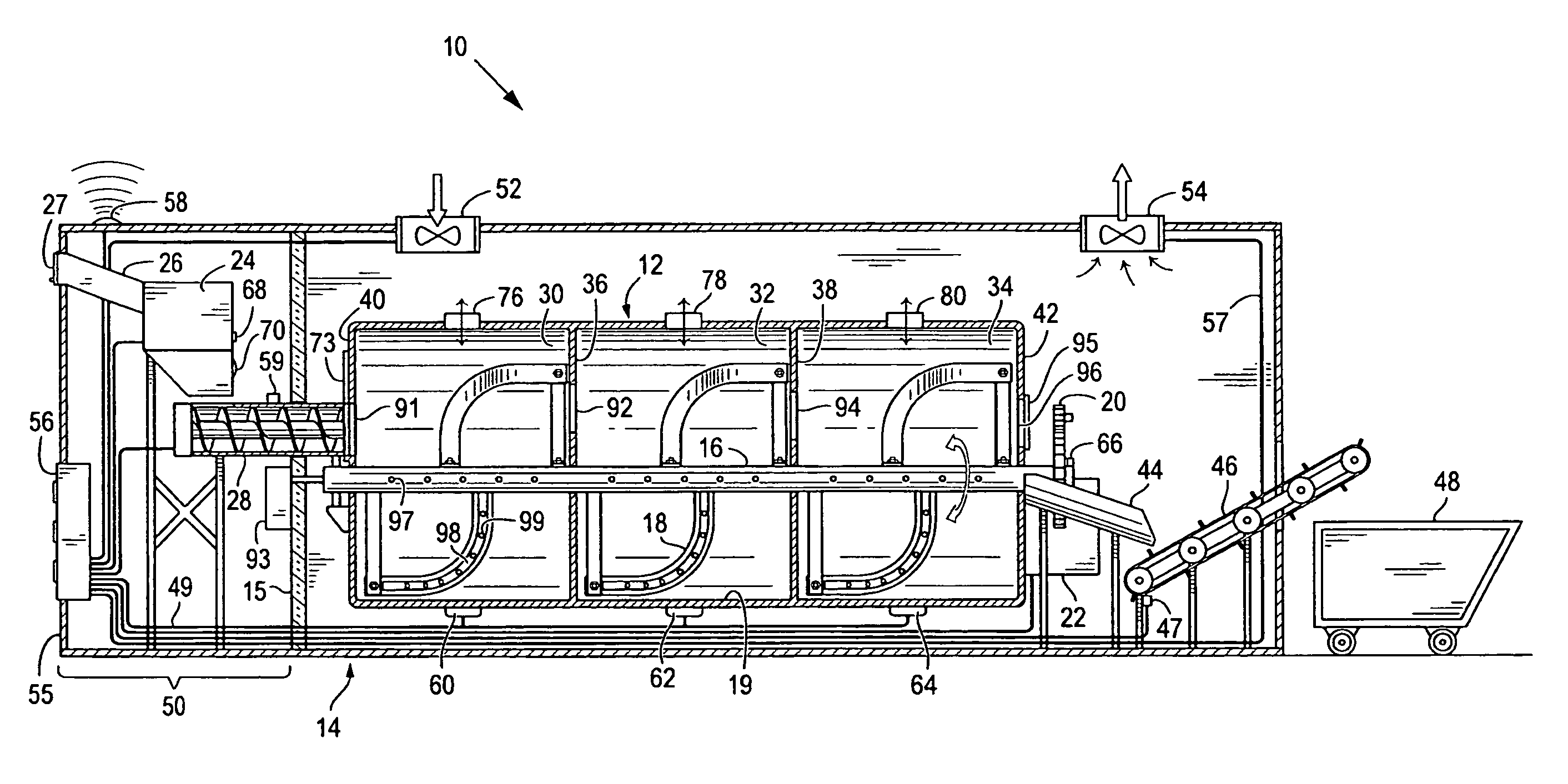 Automated composting system