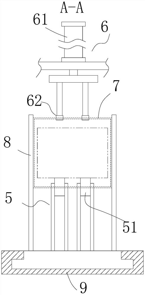 A woven bag packaging device