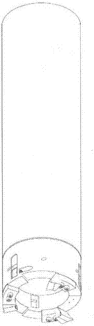 Hot-water driven self-rotation ice-layer coring and drilling method and device