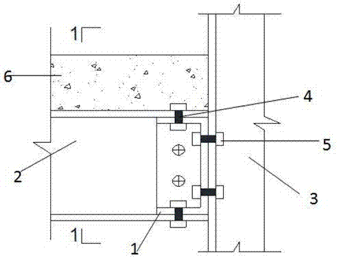 Novel prefabricated assembled type combined joint