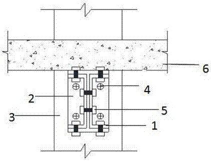 Novel prefabricated assembled type combined joint