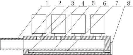 Automotive fuel gas supply device