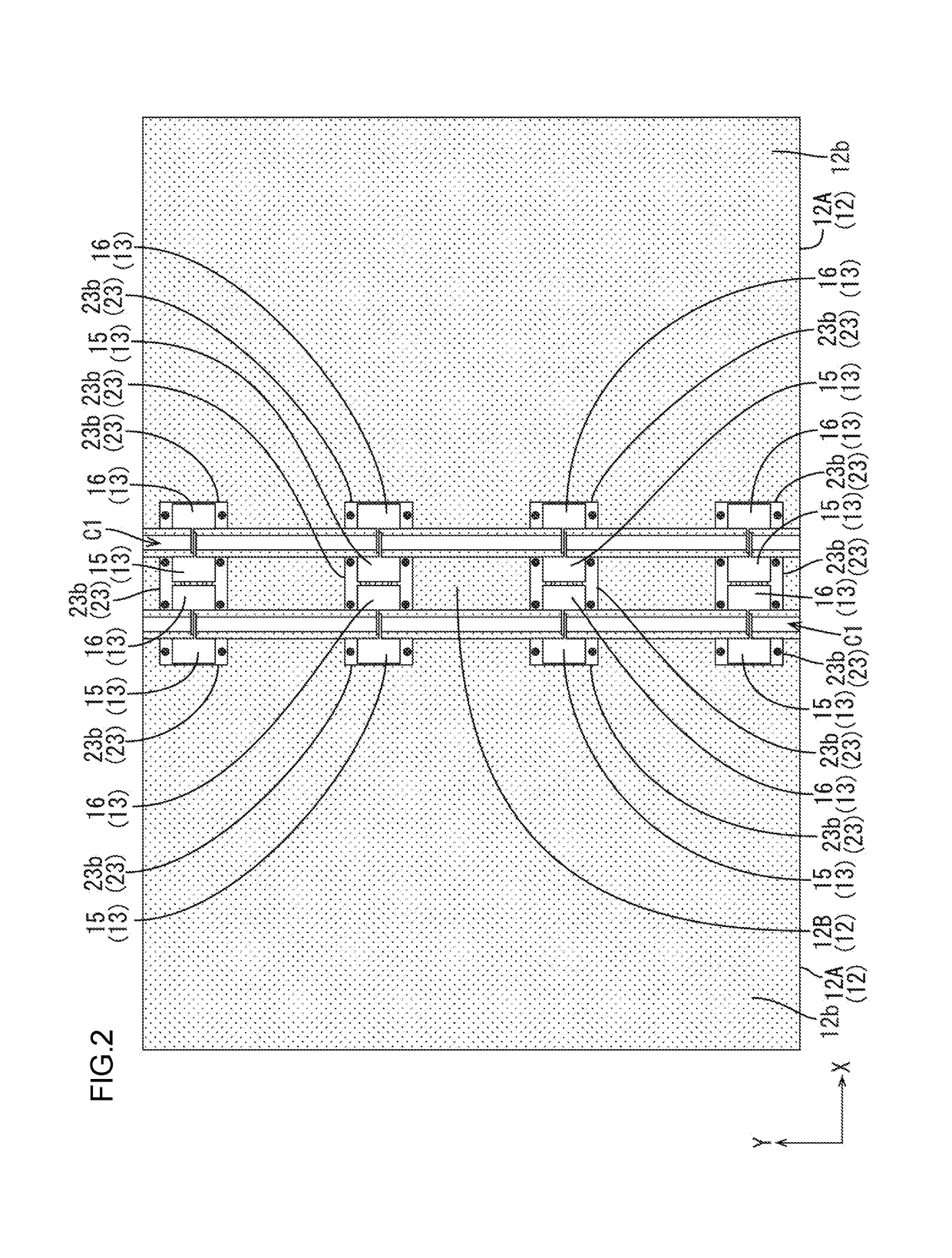 Flexible display device with stoppable hinge