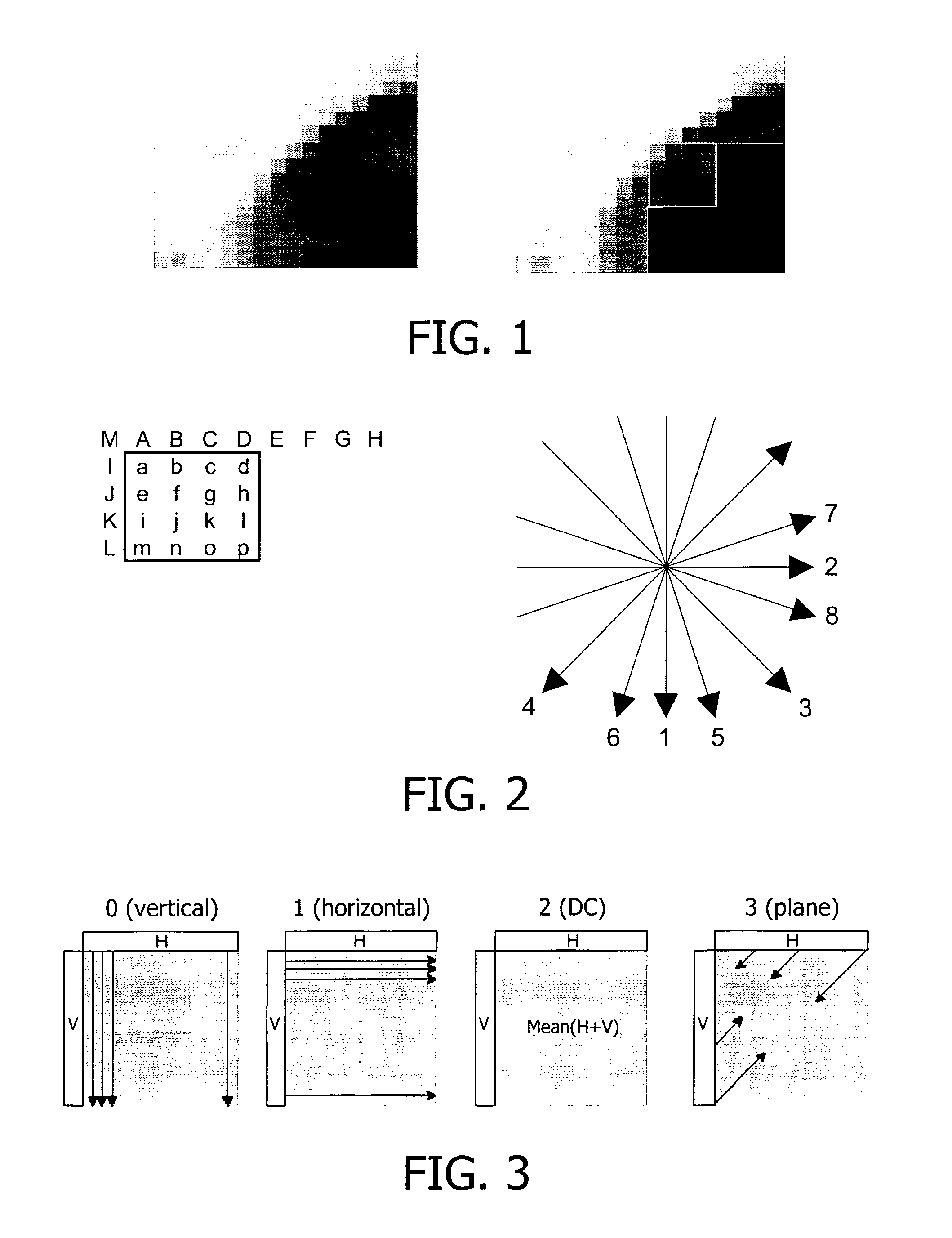 Monochrome frame detection method and corresponding device