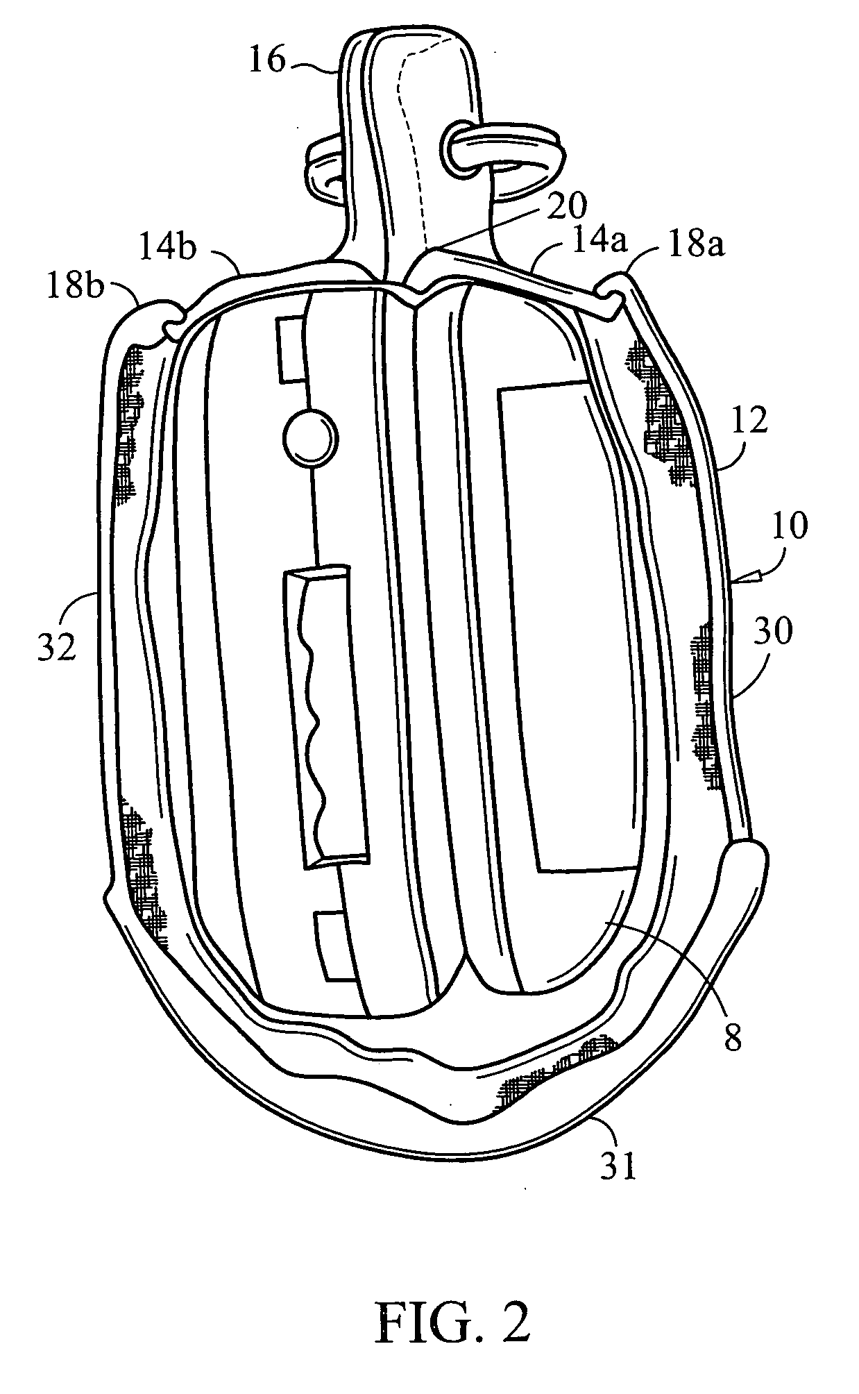 Wrap-around carrying case for cell phone or other personal electronic device