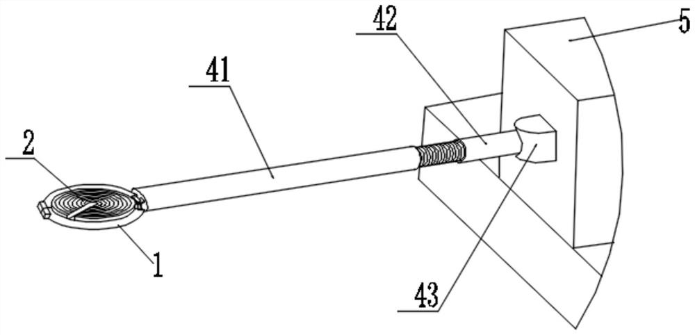 Device and method for controlling and measuring inclination of drilled hole of steel rope impact type drilling machine