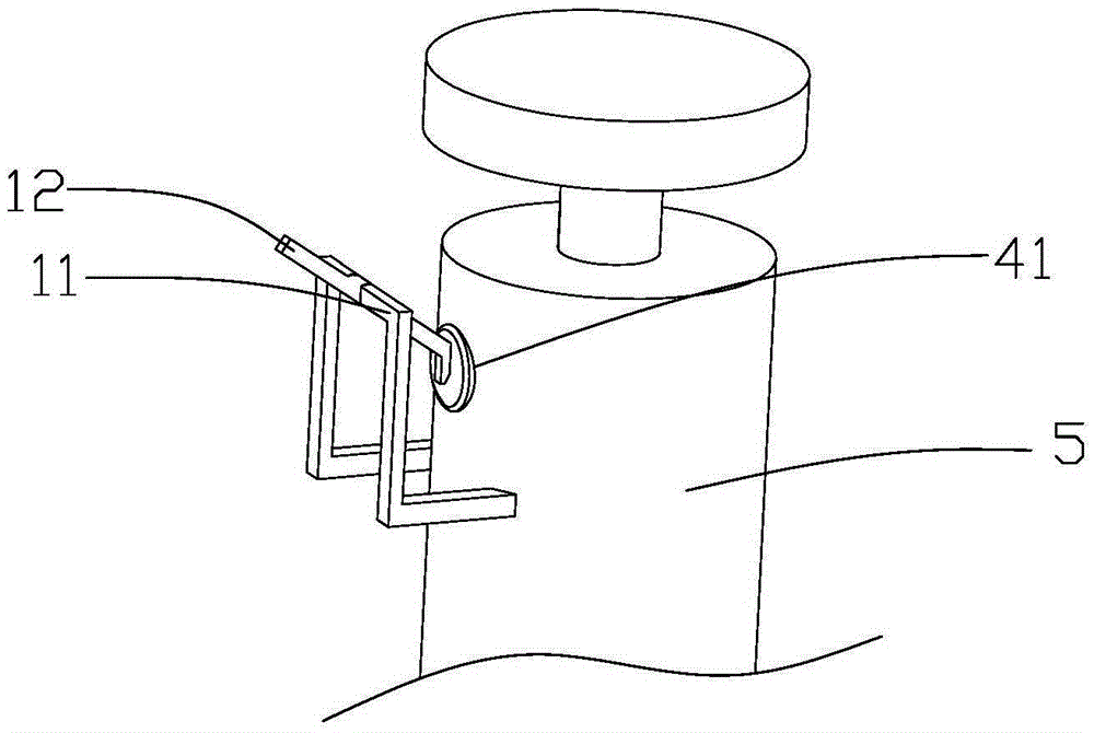 Puncher for countercurrent immunoelectrophoresis agar plate