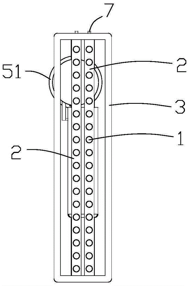 Puncher for countercurrent immunoelectrophoresis agar plate