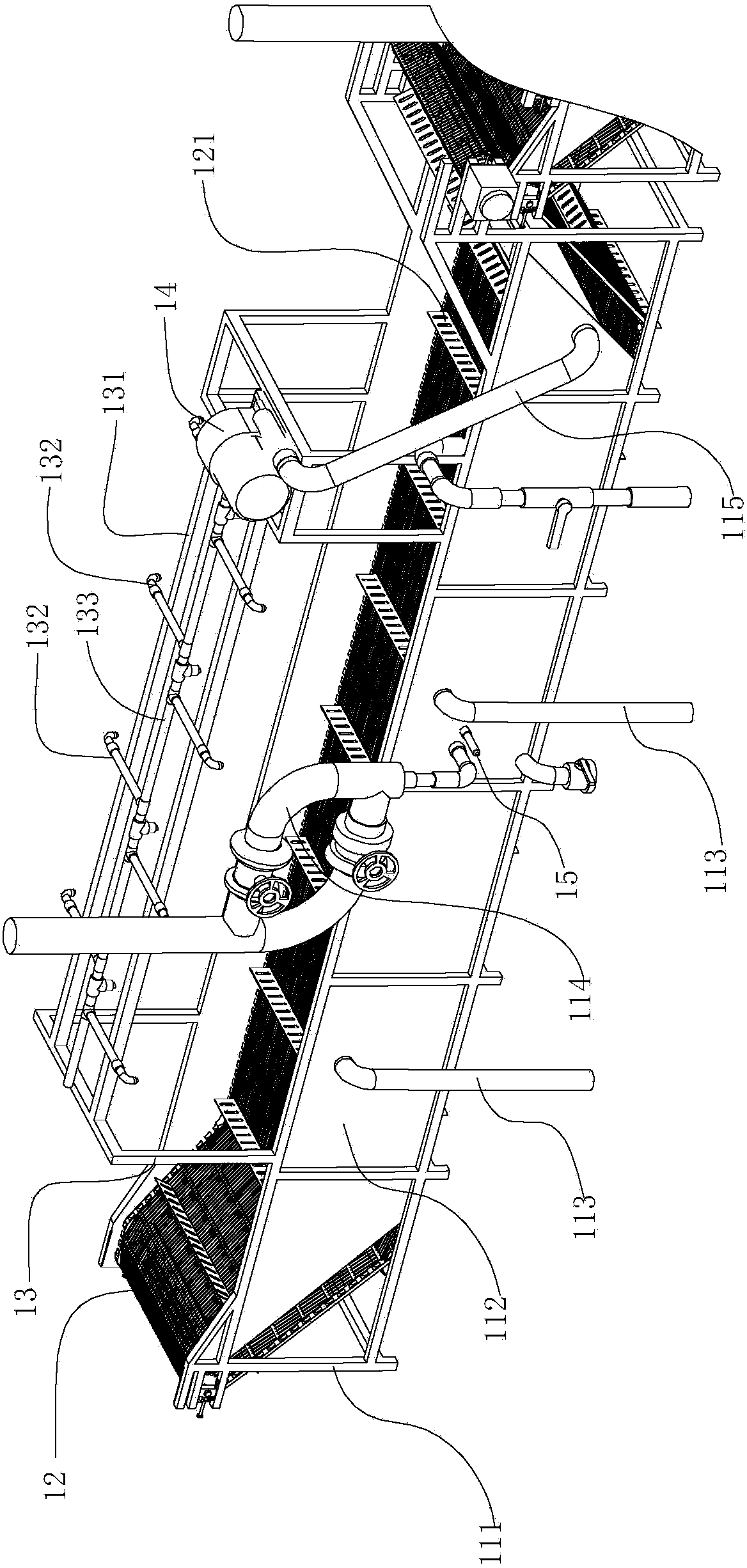 Automatic cleaning and sterilizing production line for bagged food