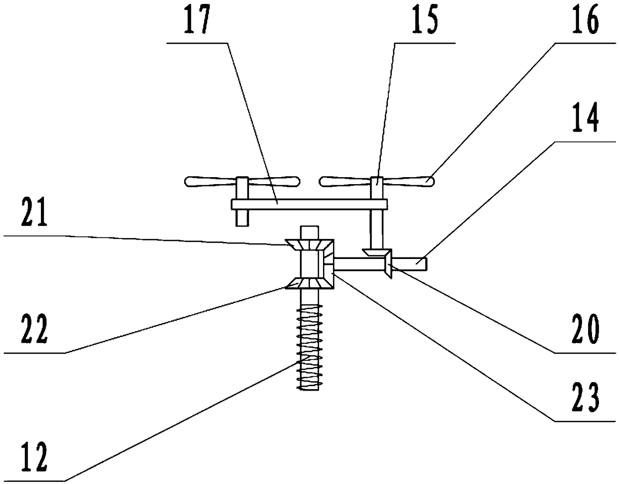 Organic matter sampling device in underground water