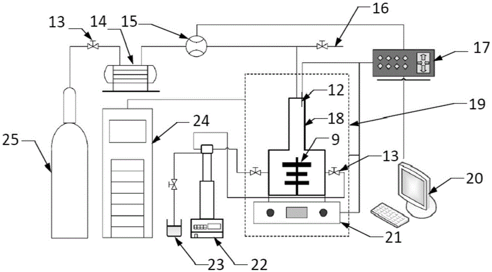 Device used for X-ray CT equipment to observe natural gas hydrate growth characteristics in blind pipe