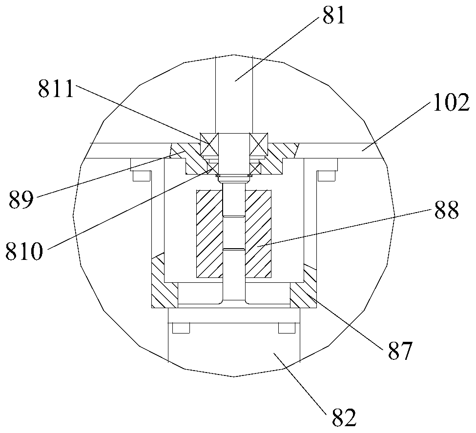 Dynamic waterproof tester for waterproof test of watch