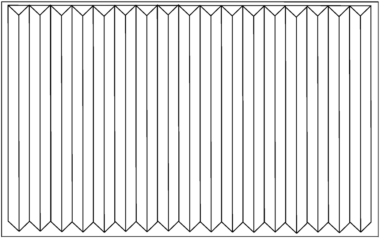 An adhesive film for photovoltaic modules having a pattern directionally reflecting light on the surface and having a cross-linked surface cured with ultraviolet light