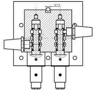 Combined integrated energy-saving adjustable electrical control pneumatic electrolytic aluminum crust breaking system