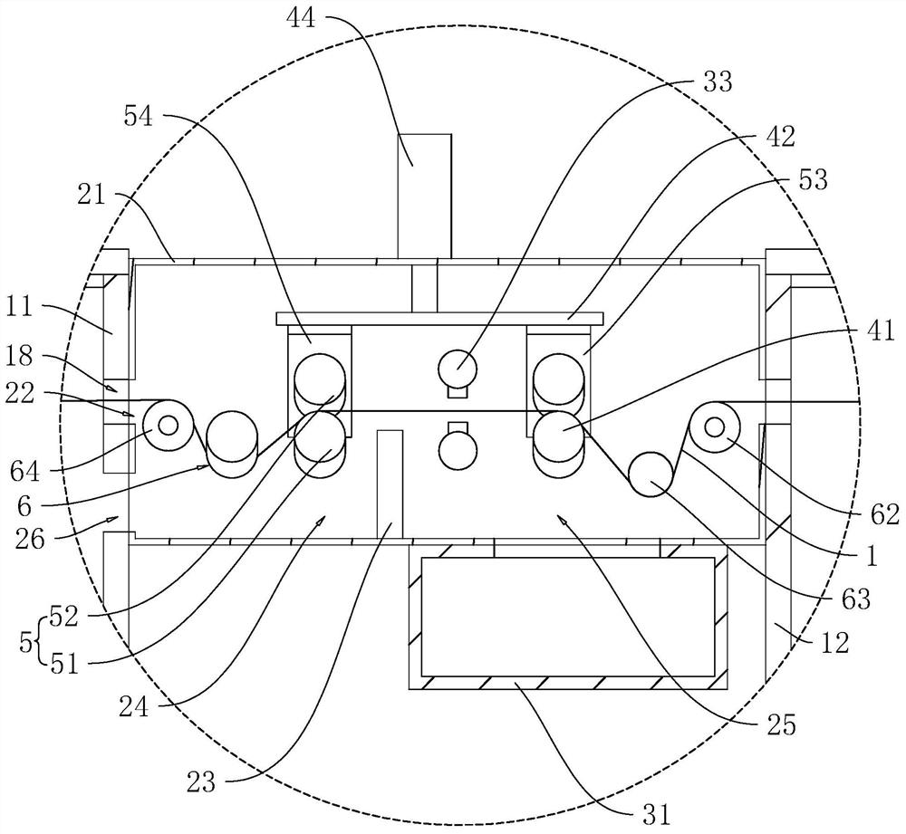 Desizing, scouring and bleaching combined machine