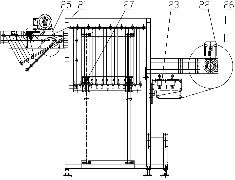 Binding machine for cigarette case paperboard stacks and binding system