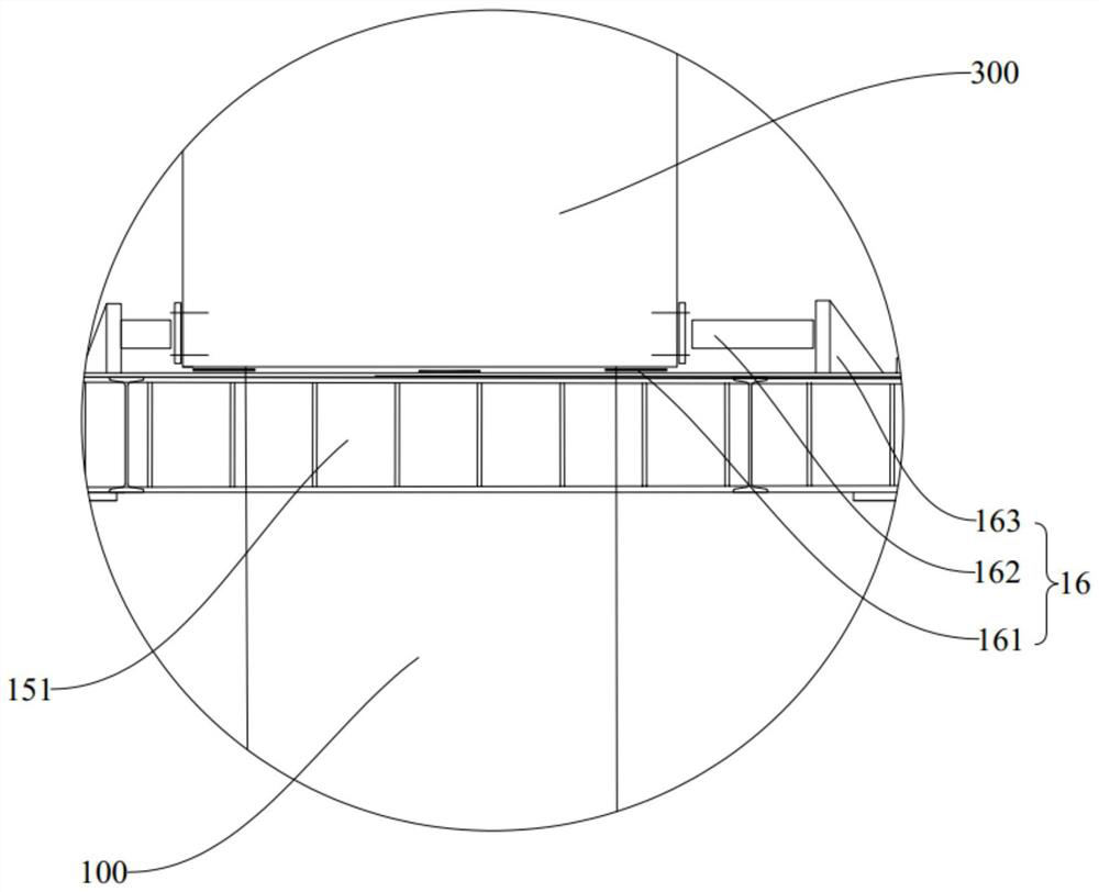 Bridge resetting bracket and bridge resetting method