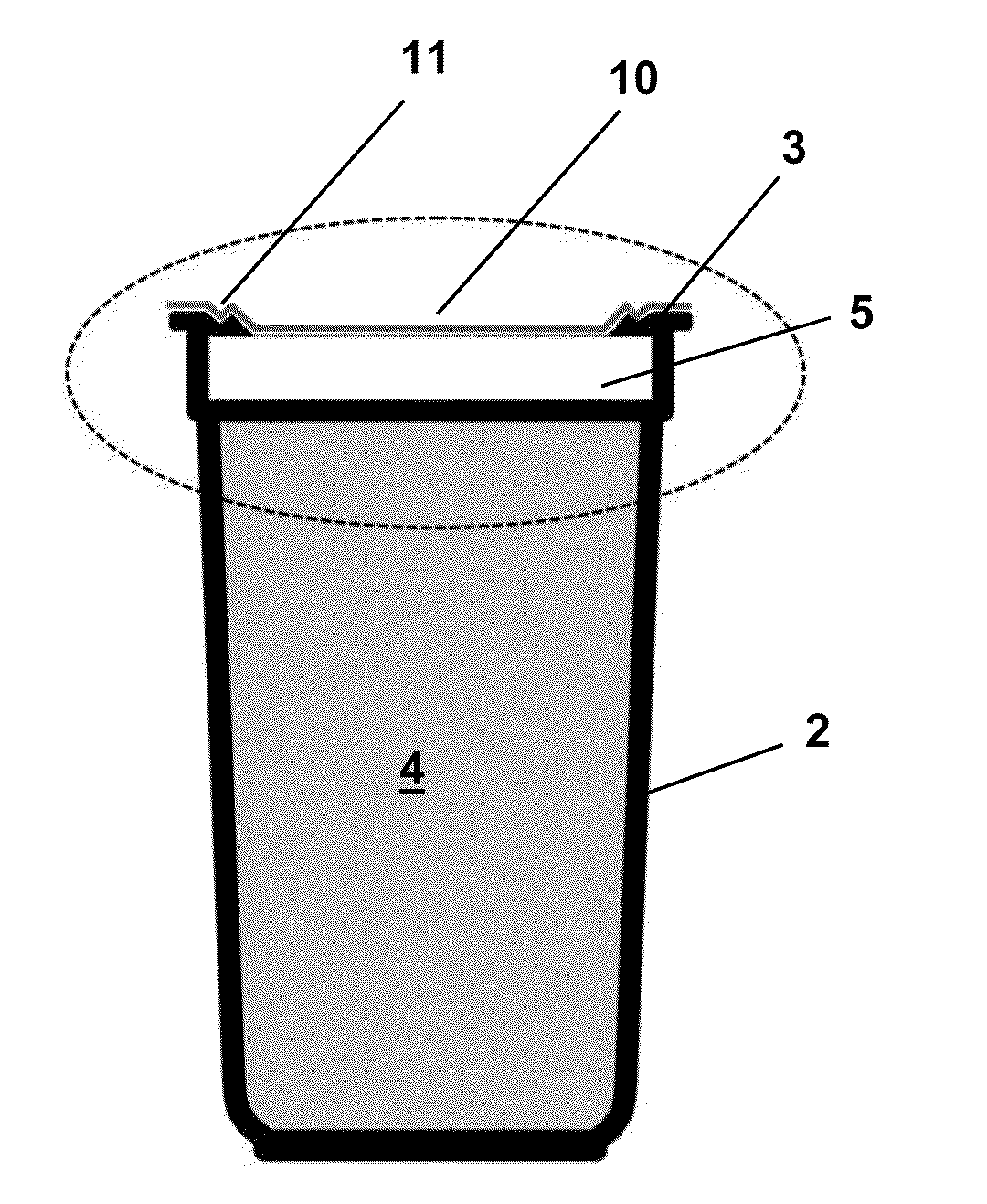 Closure for plastic packaging containers