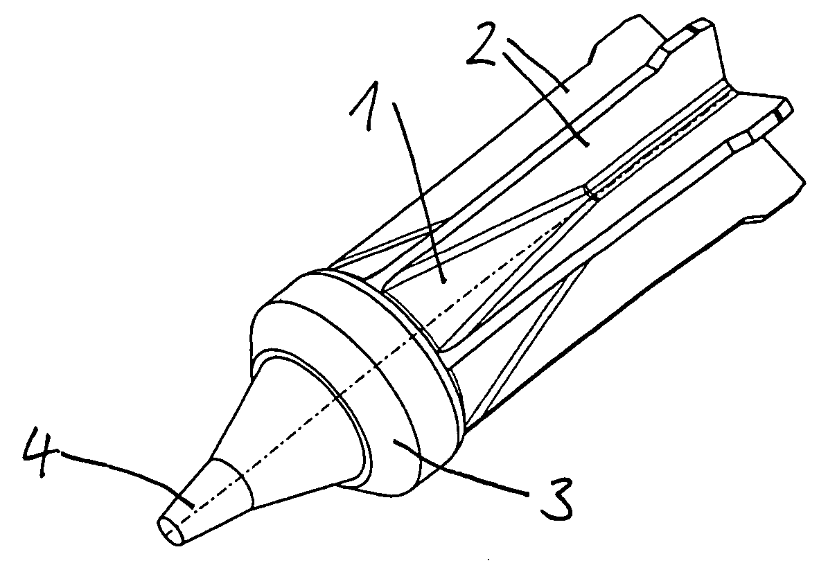 Method for the removal of deposits on the internal walls of industrial furnaces of bunkers