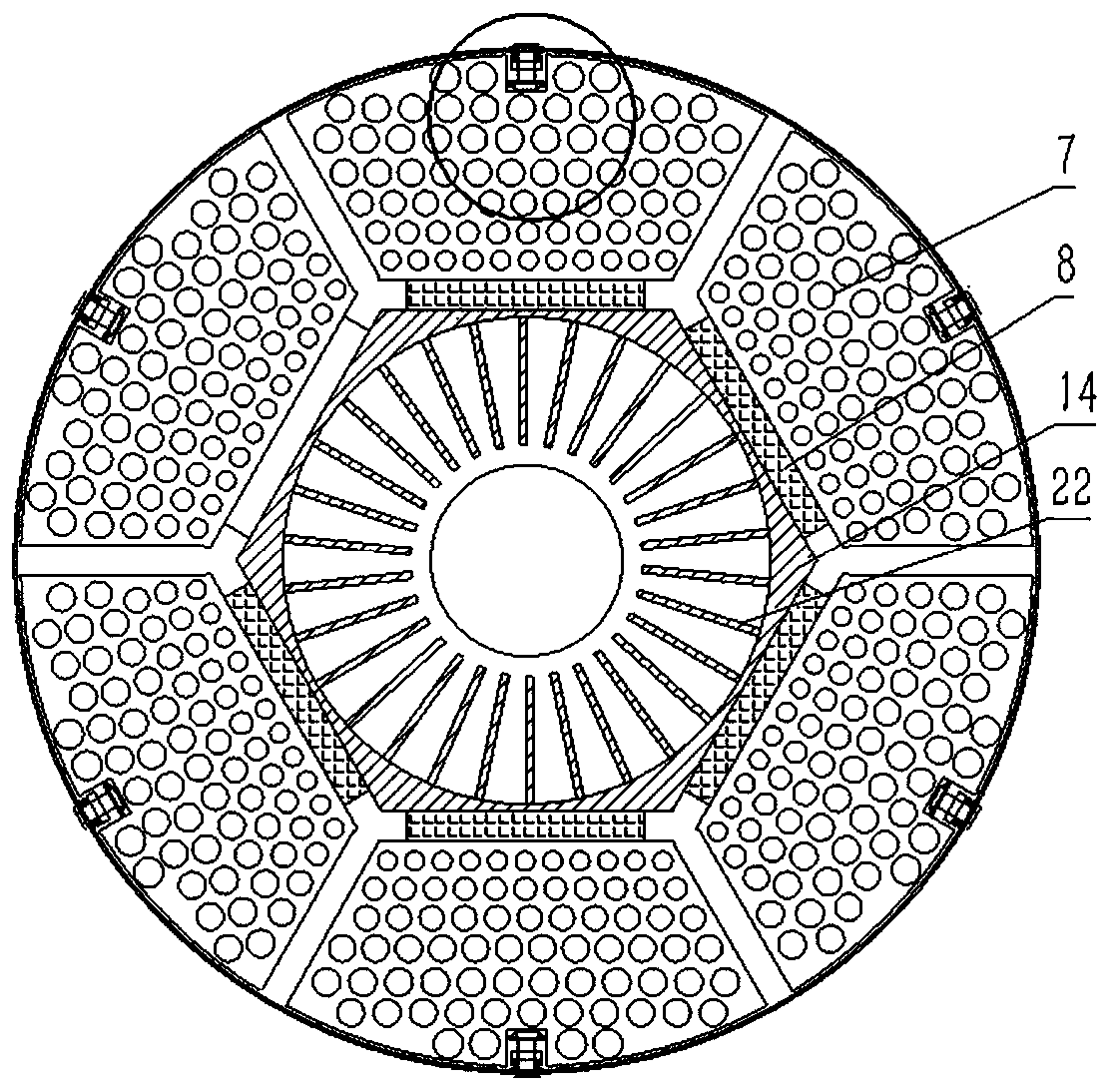 Semiconductor temperature difference power generation parking heater