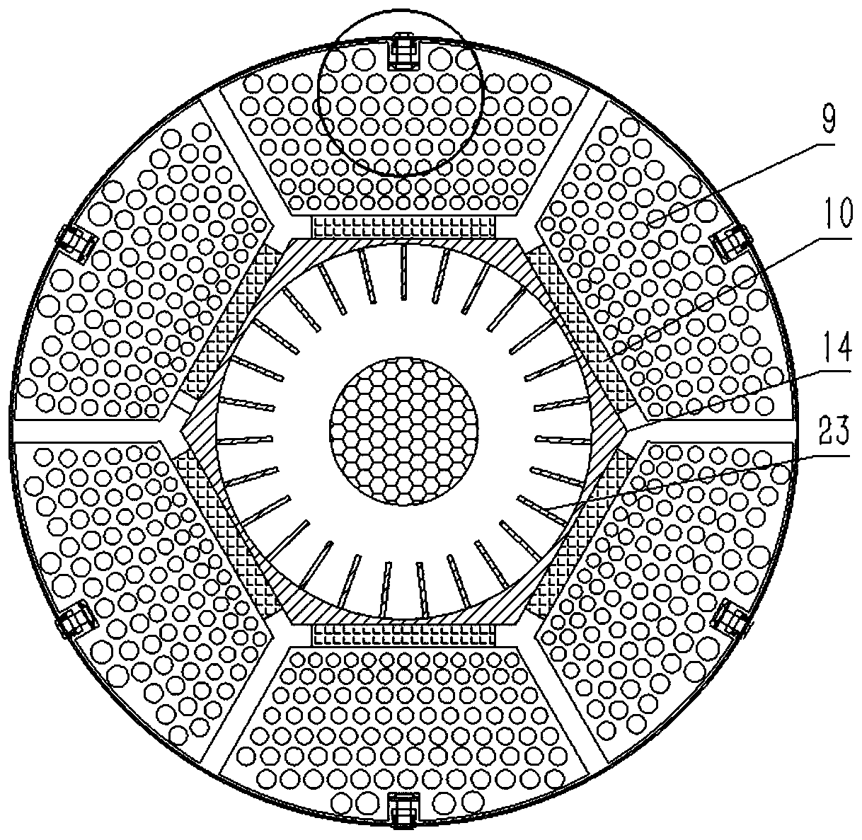 Semiconductor temperature difference power generation parking heater