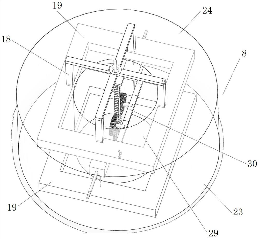 Seabed sand wave long-term observation device and observation method applied to internal wave development area