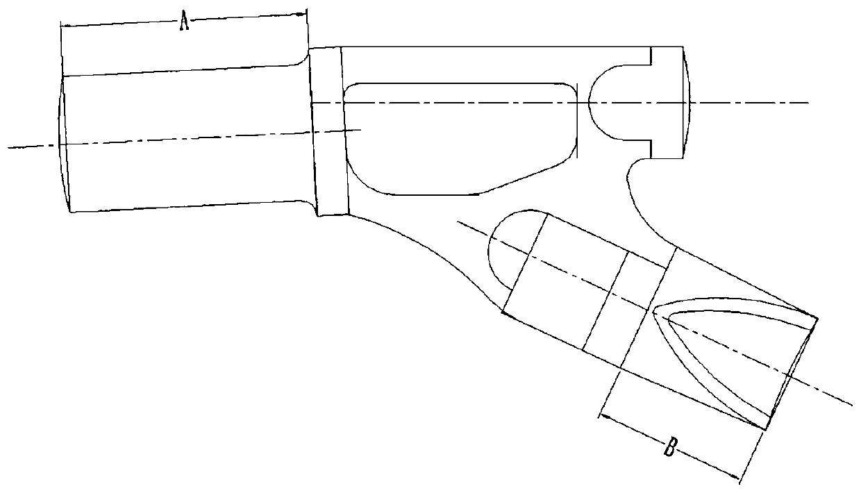 K3 brake beam end head forging process