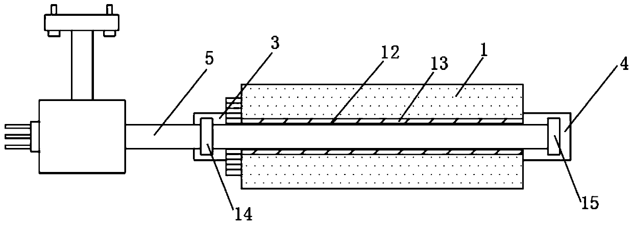 Hot stamping roller for easy temperature detection