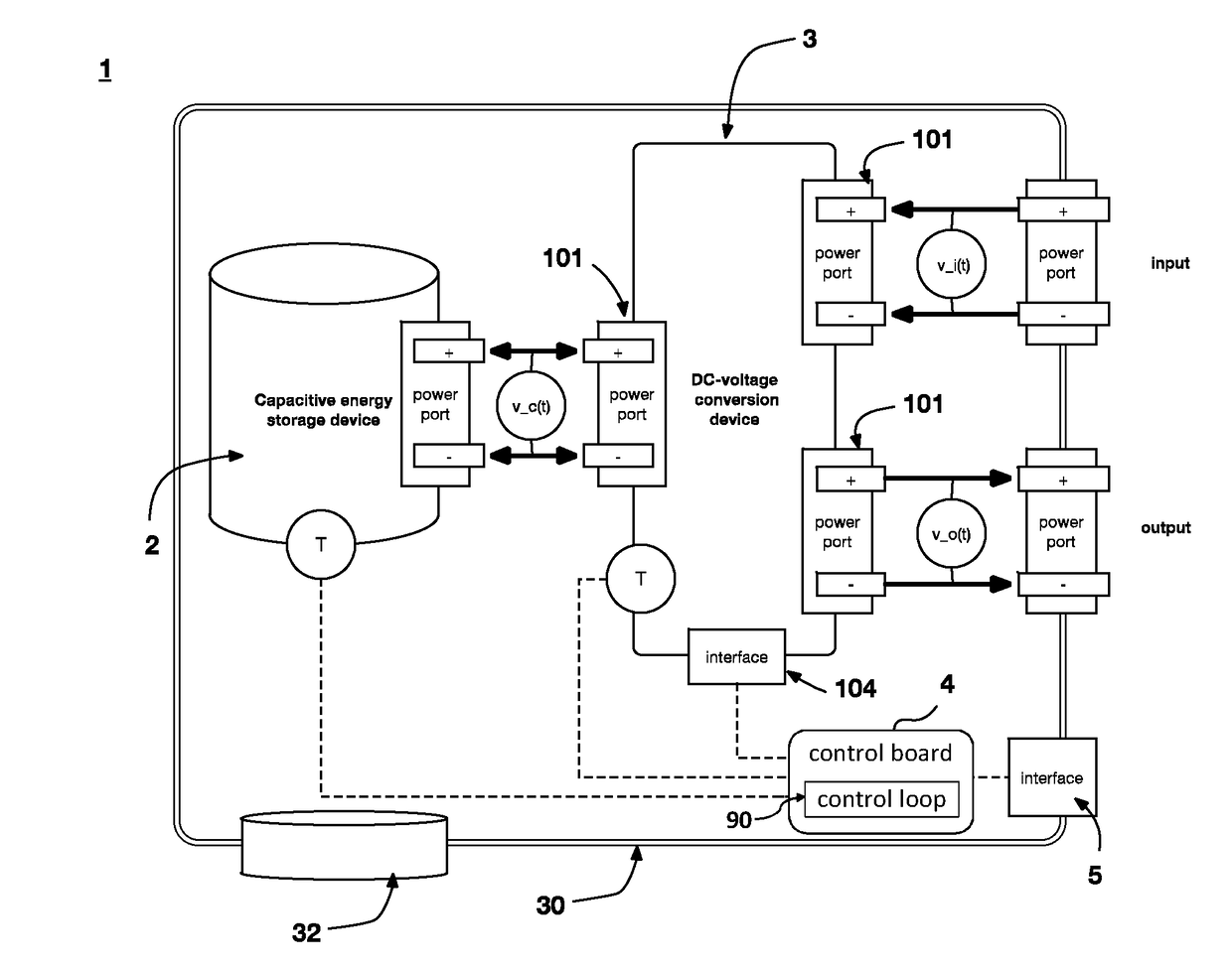 Energy storage cell, capacitive energy storage module, and capacitive energy storage system