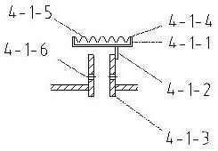 A hydrogenation reactor with shock absorbing elements