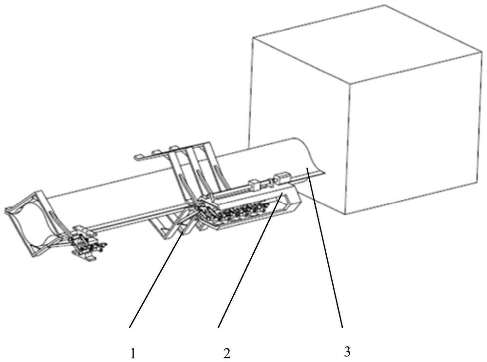 A positioning pressing support device