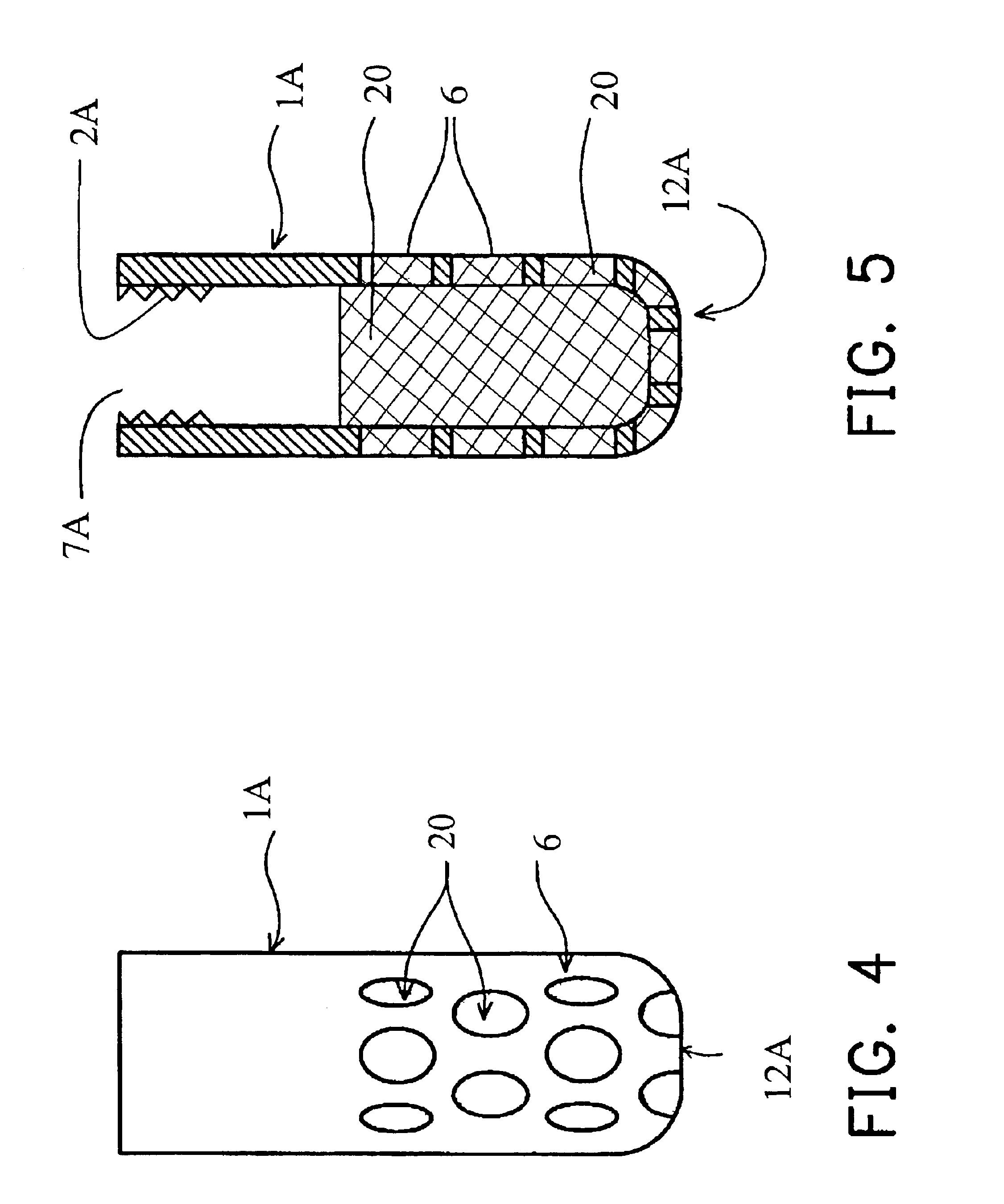 Dental implant with hardened calcium phosphate cement inside