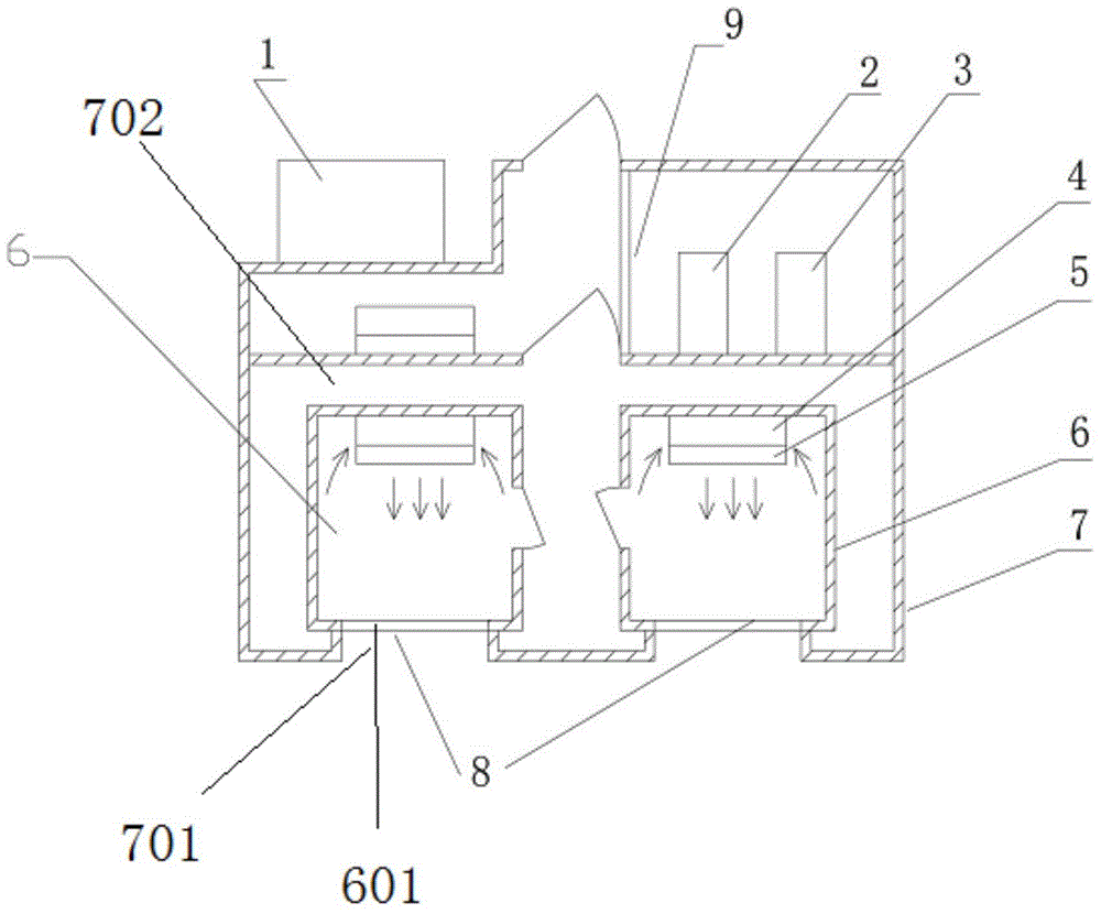 Building wall phase-change heat insulation effect testing system and using method thereof