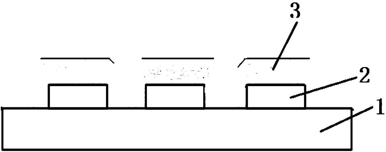 Method for improving thick metal layer LIFT OFF technology pattern abnormality