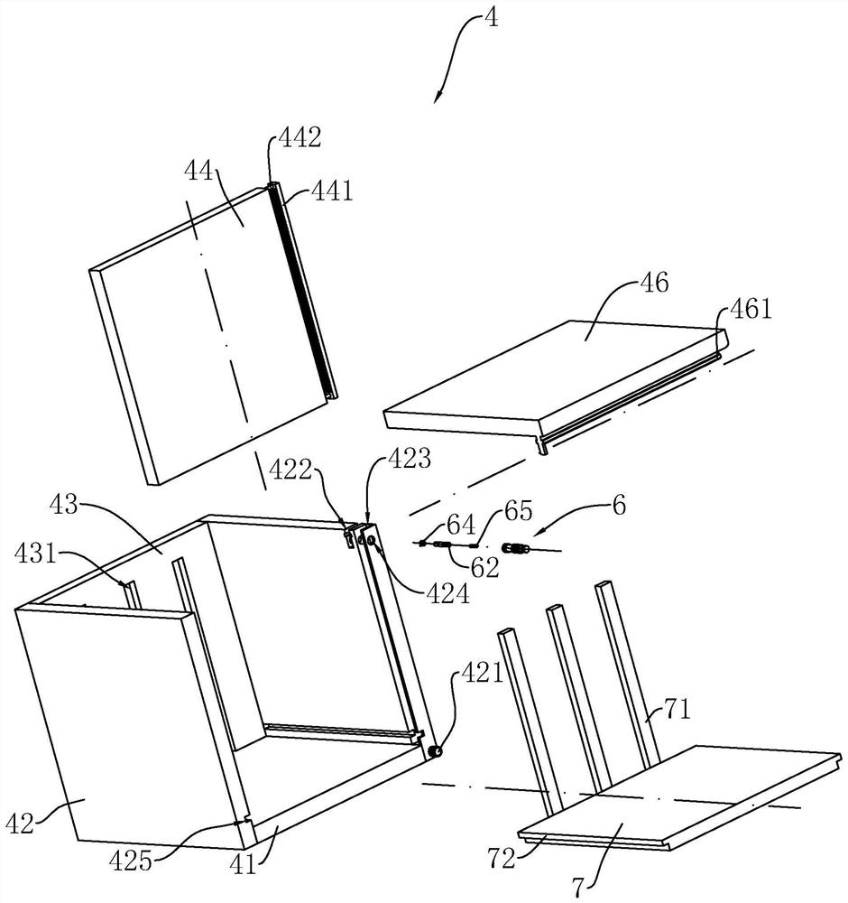 Automatic stacking device for corrugated cartons