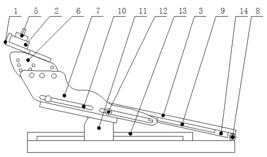 Auxiliary fixture for making test support for high-density interconnection circuit board