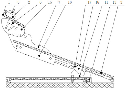 Auxiliary fixture for making test support for high-density interconnection circuit board