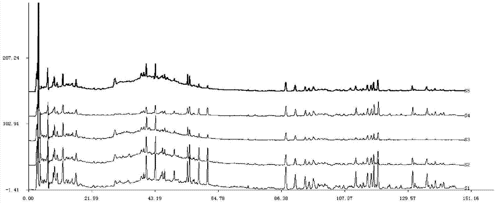 Establishing method of fingerprint of traditional Chinese medicinal composition preparation