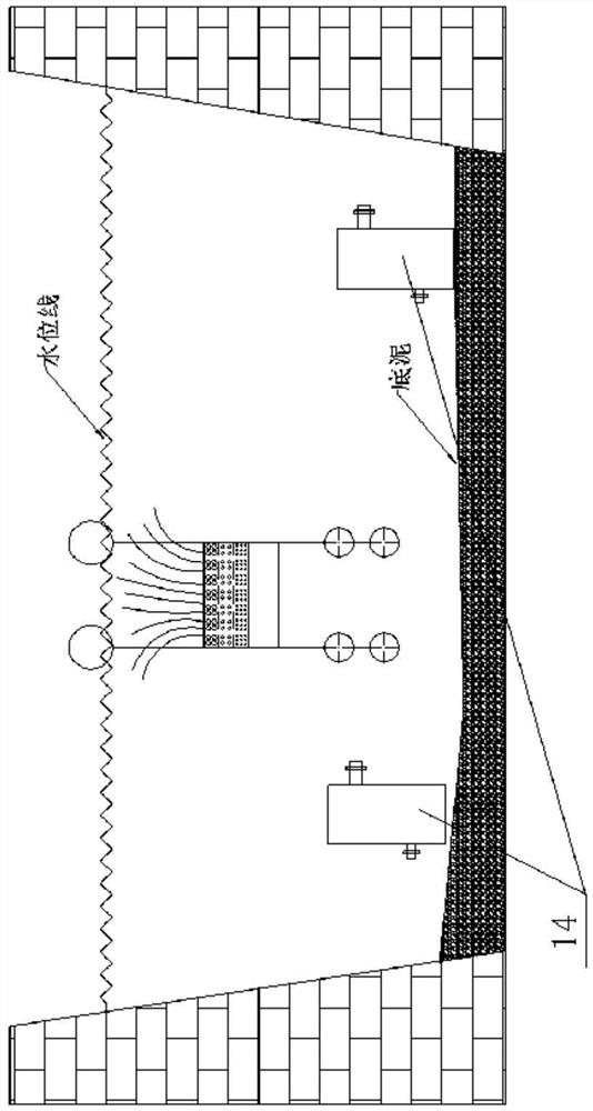 Movable ecological media box for restoration of eutrophic natural water body